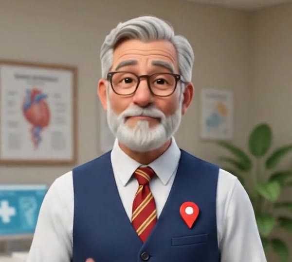 Mr. Zip, the MedicareZipCodes.com guide, smiling